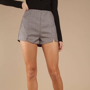 NWT Tobi Houndstooth Shorts